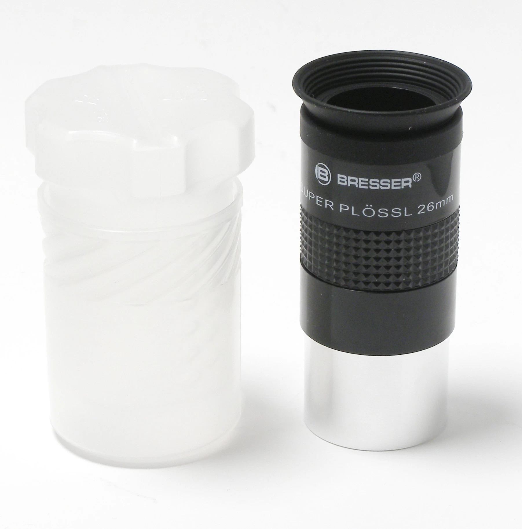 Bresser 26 mm-es Plössl okulártartó tokkal Bresser 26 mm-es Plössl okulártartó tokkal