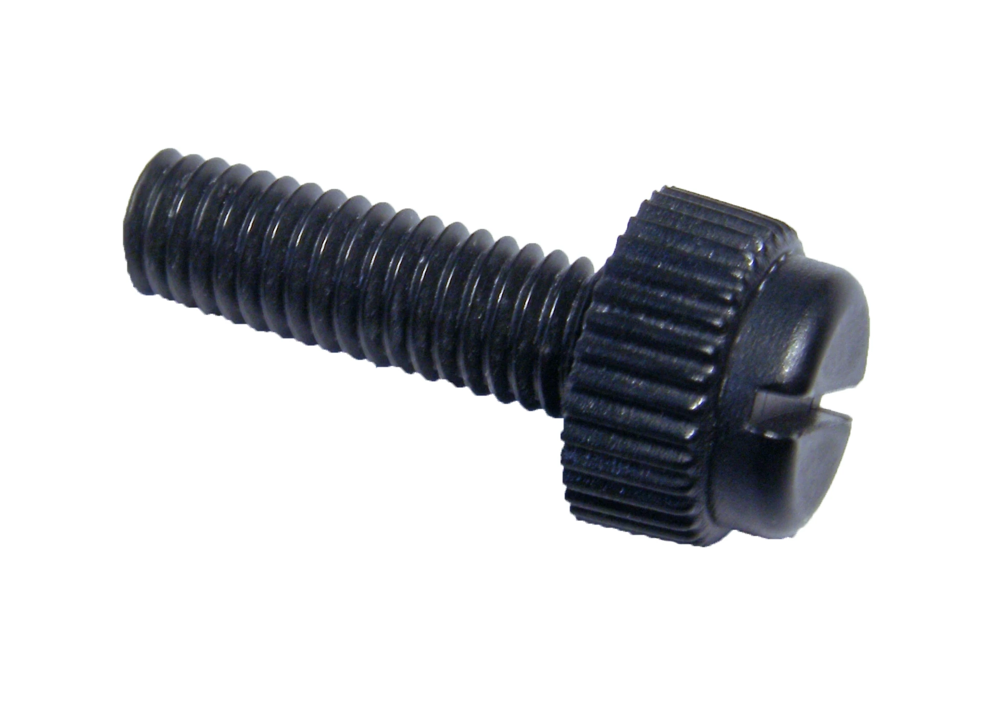 Recés fejű műanyag csavar (M6 menet, 20 mm hossz) Recés fejű műanyag csavar (M6 menet, 20 mm hossz)