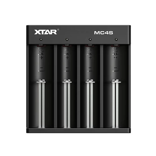XTAR MC4S inteligentná štvorkanálová nabíjačka akumulátorov XTAR MC4S inteligentná štvorkanálová nabíjačka akumulátorov