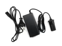 230V sieťový adaptér (12V / 5A) s konektorom na cigaretový autozapaľovač
