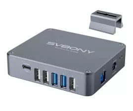 Svbony SV241 Pro – počítačom ovládateľný USB rozbočovač a napájacia distribučná skrinka